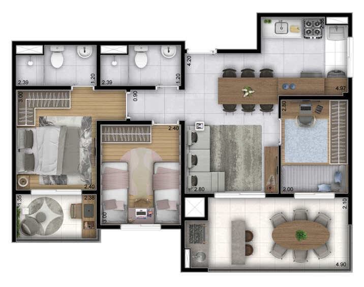 Planta 5 — Sphera Panamby Urban