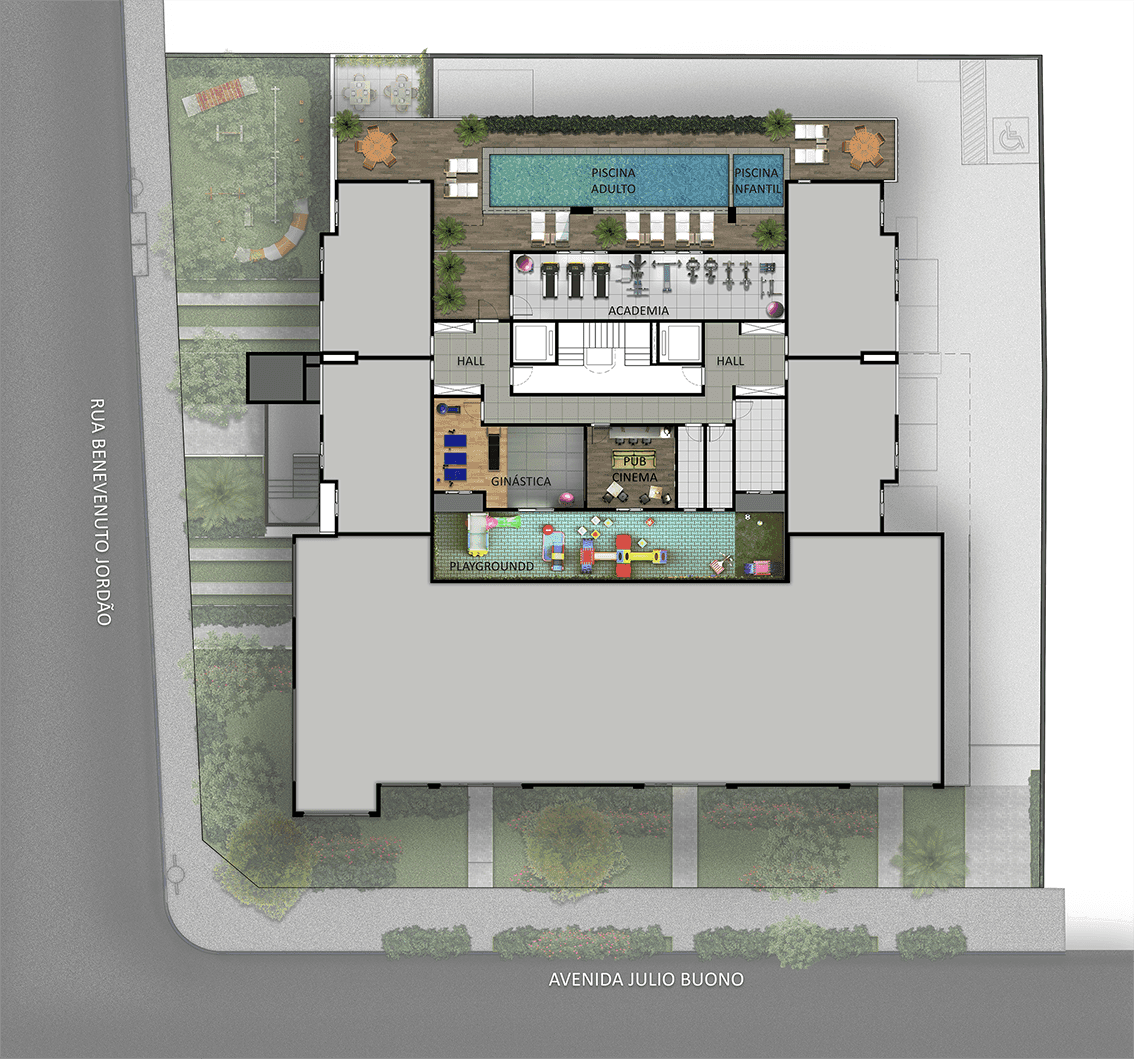 Planta 1 — Vera Cruz - Residencial