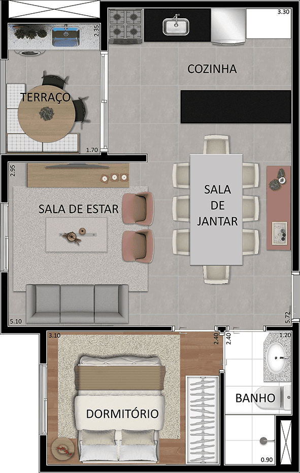 Planta 4 — Vera Cruz - Residencial