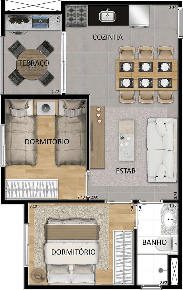 Planta 5 — Vera Cruz - Residencial