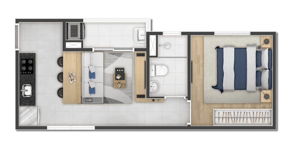 Planta 1 — Oh Freguesia - Residencial