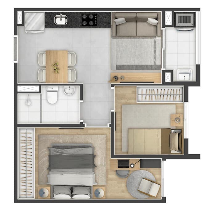 Planta 4 — Oh Freguesia - Residencial