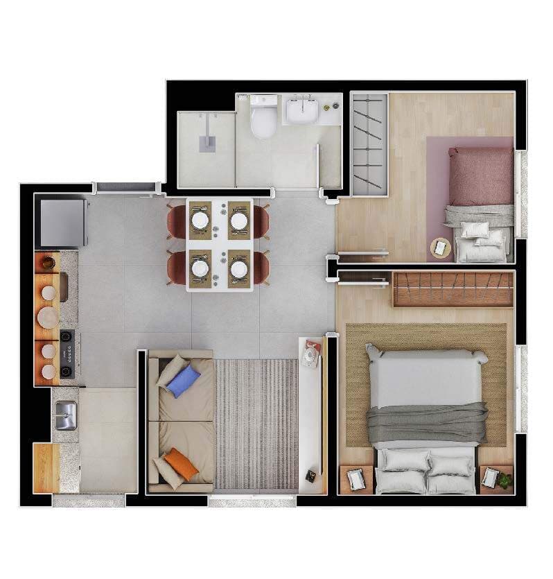 Planta 2 — Livus São Mateus
