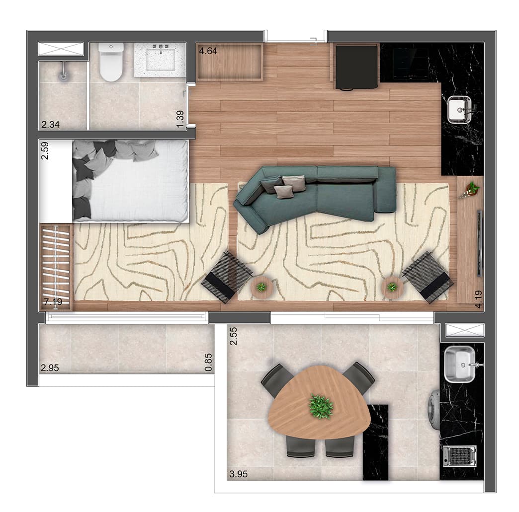 Planta 5 — Mac Ibirapuera - Residencial