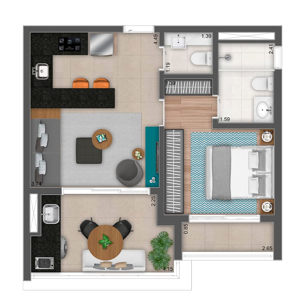 Planta 6 — Mac Ibirapuera - Residencial