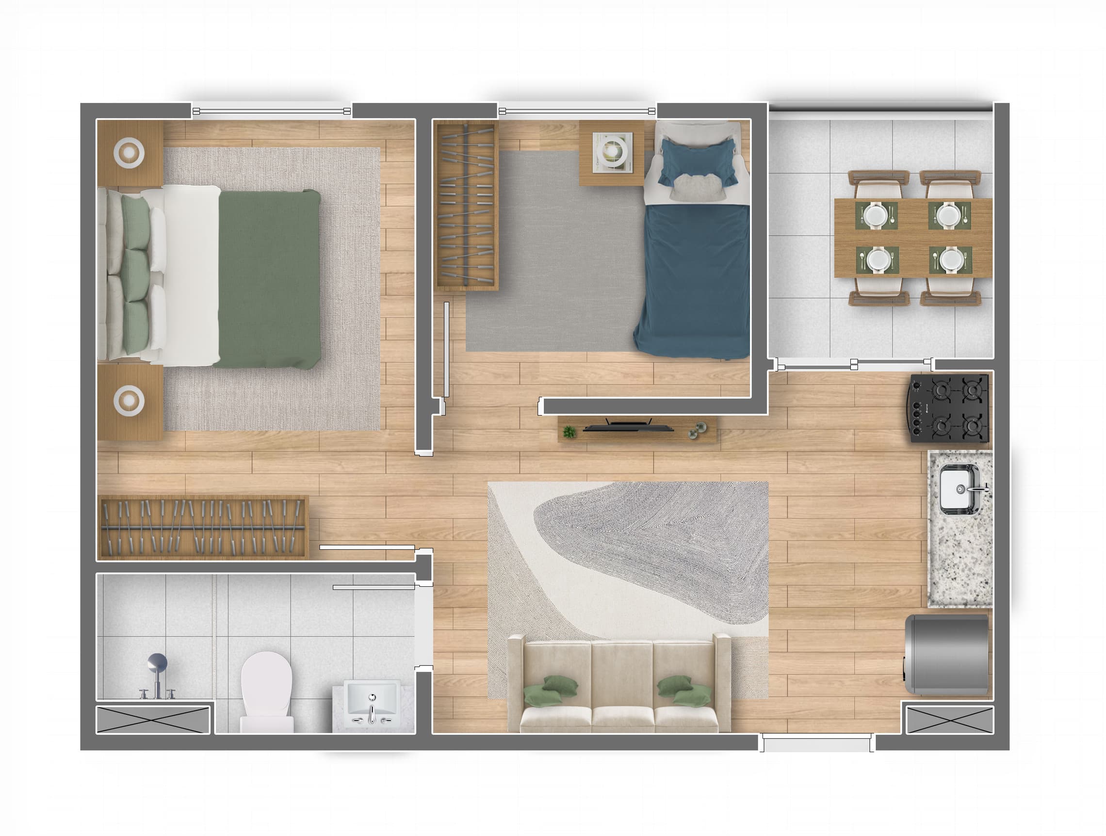 Planta 5 — Maskan Vila Romana - Residencial