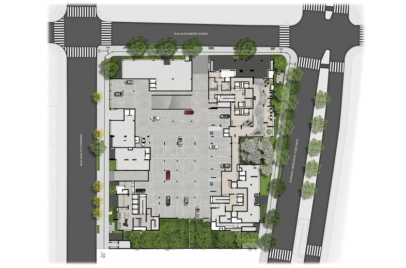 Planta 1 — Grand High Residences Alto da Boa Vista