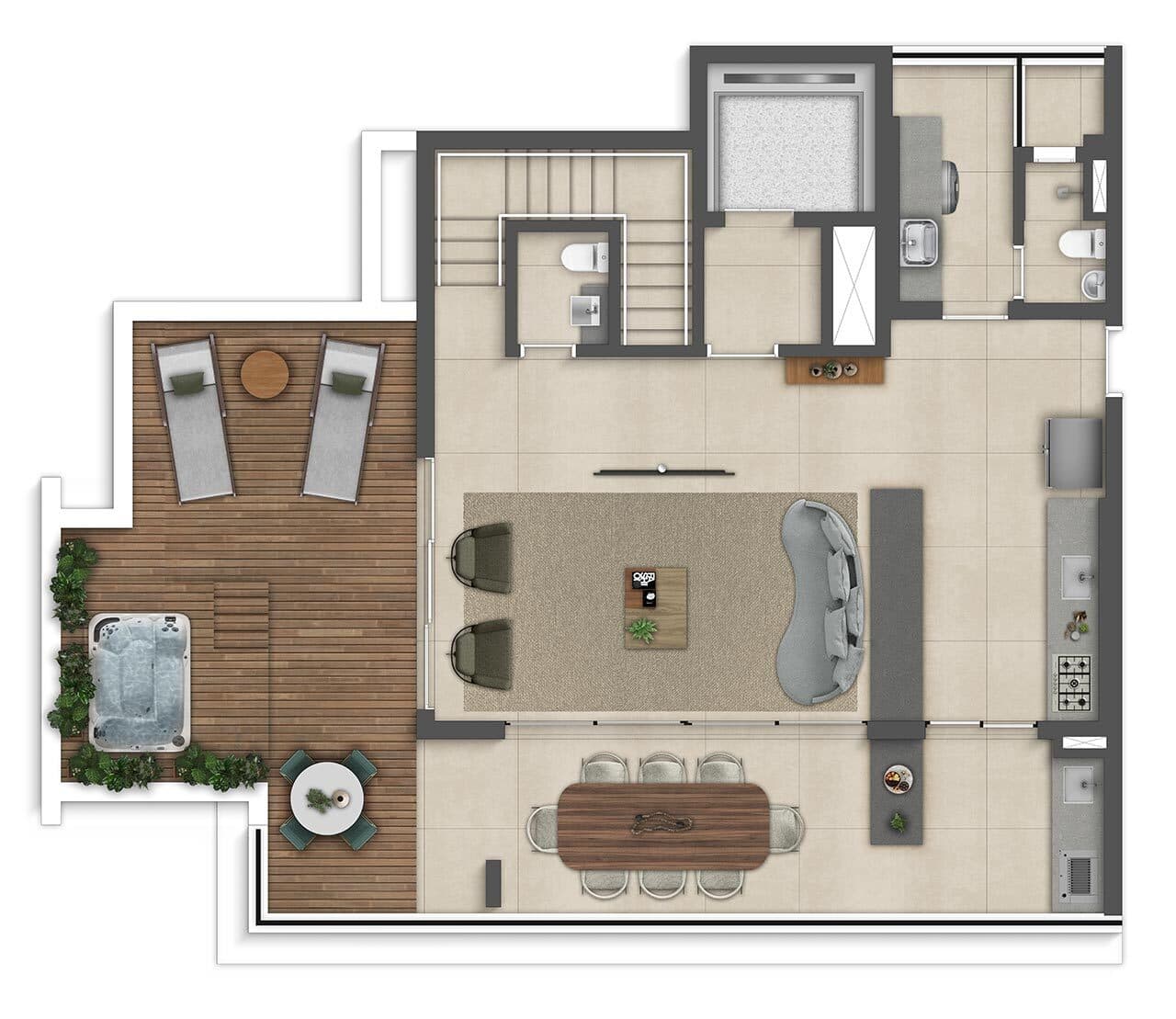 Planta 6 — Reserva Madalena - Residencial