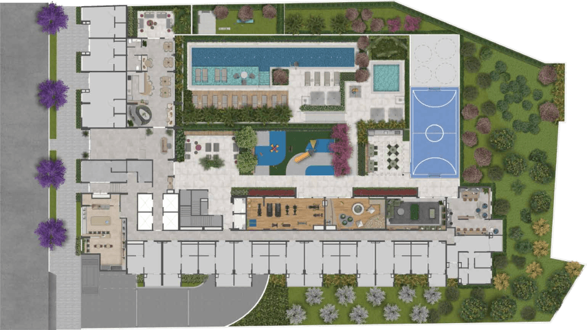 Planta 1 — Villares Parada Inglesa - Residencial