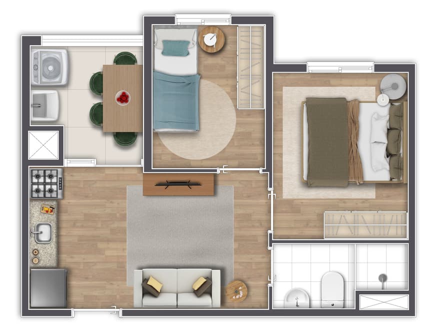 Planta 2 — Mundo Apto Mooca
