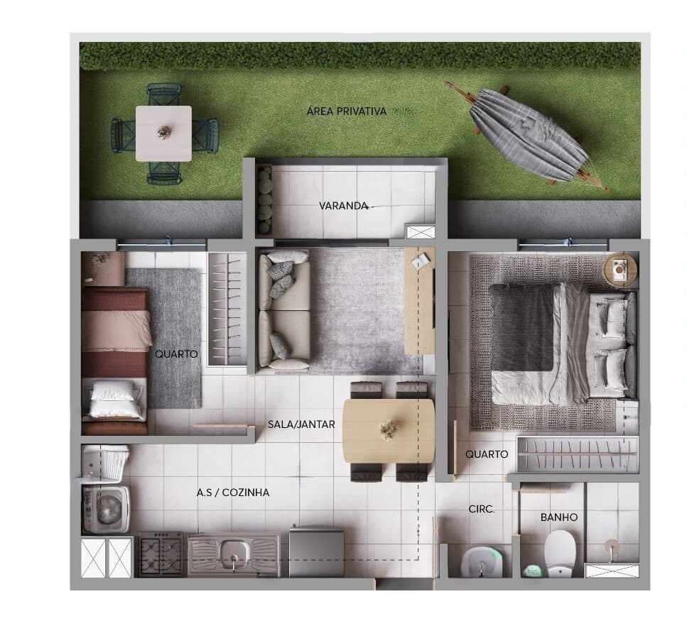 Planta 5 — Recanto da Mata