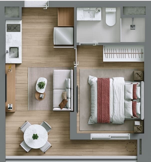 Planta 3 — Ryt Paulista - Residencial