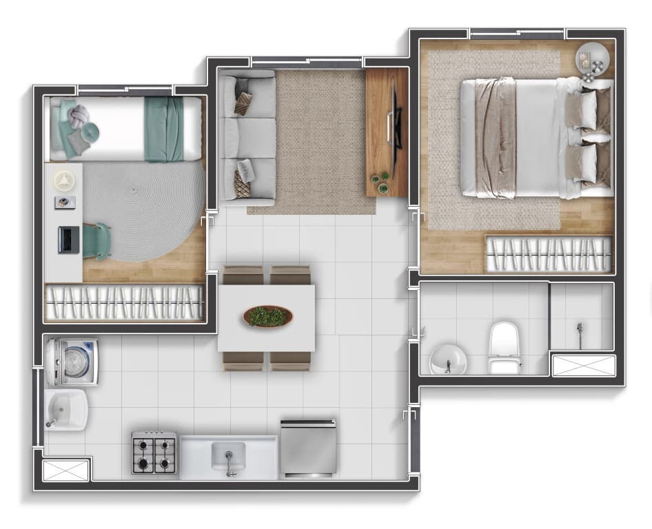 Planta 3 — Vibe Itaim - Fase 1