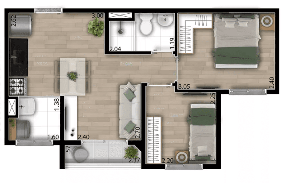 Planta 2 — Soul Pari