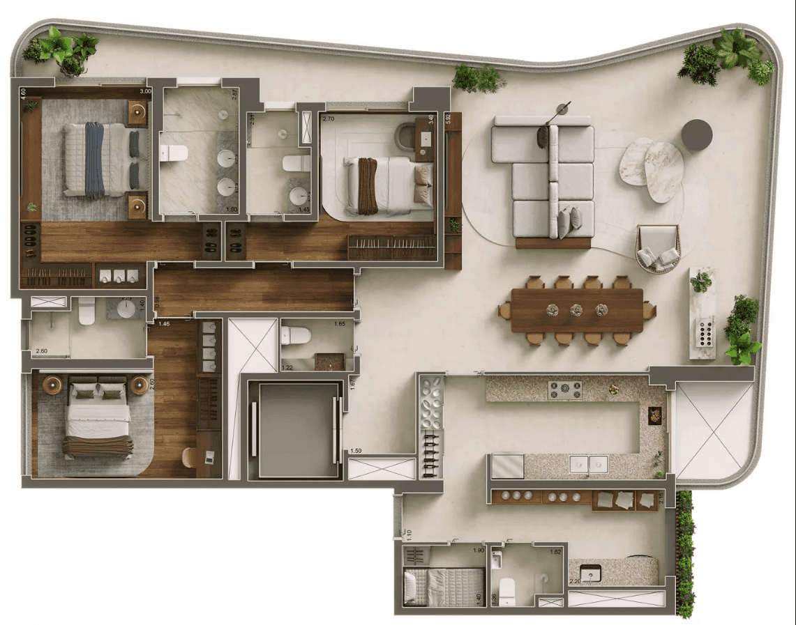 Planta 3 — Ibiatã