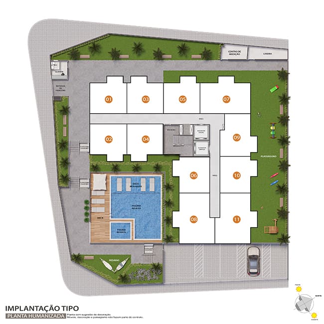 Planta 1 — Jardins de Anália Franco