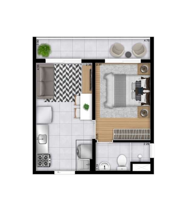 Planta 2 — Plano&Reserva da Mooca - Residencial