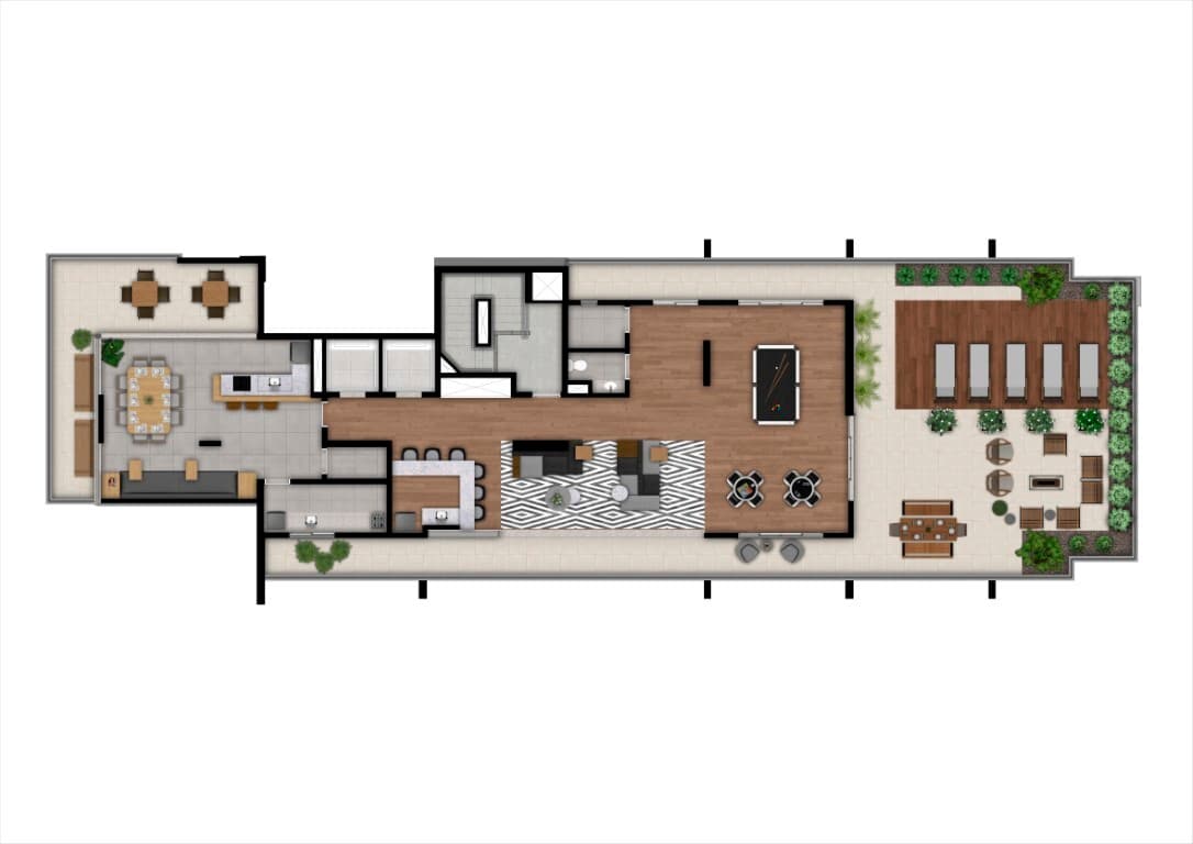 Planta 2 — Lucky Praça Sílvio Romero - Residencial