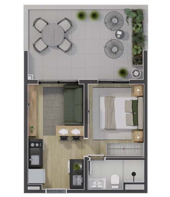 Planta 6 — myID Tucuruvi Unique - Residencial