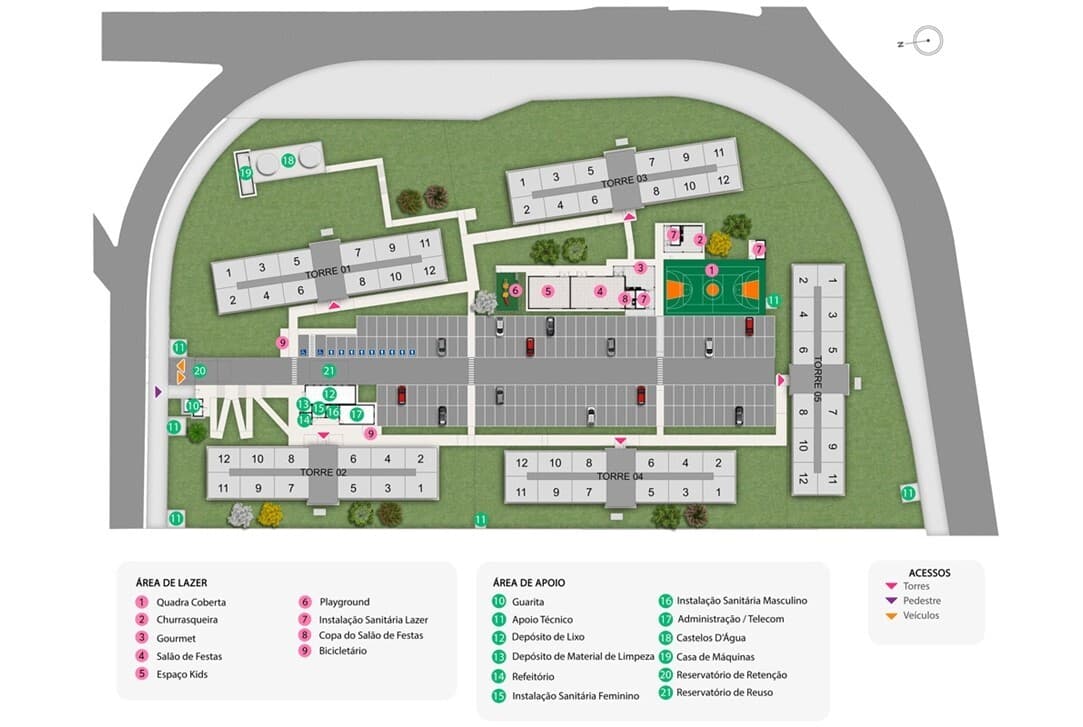 Planta 1 — Gran Arena Itaquera - Fase 1