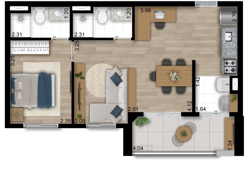 Planta 2 — Gran Sky