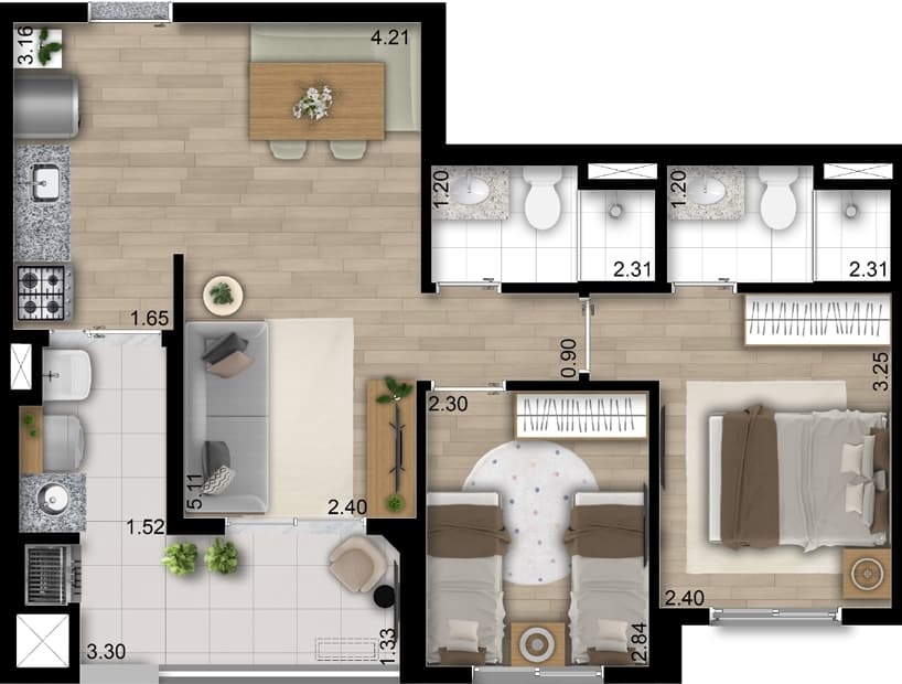 Planta 5 — Gran Sky