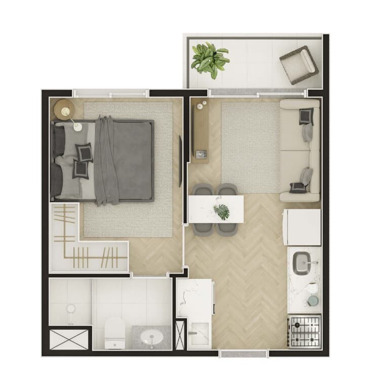 Planta 2 — Vitto Santa Cecília