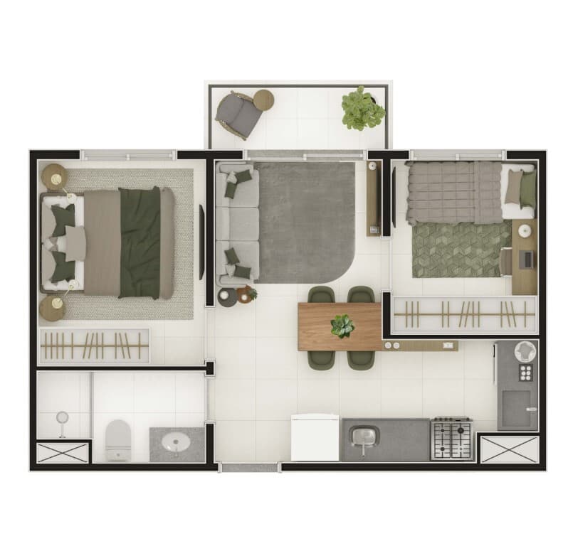 Planta 3 — Vitto Santa Cecília