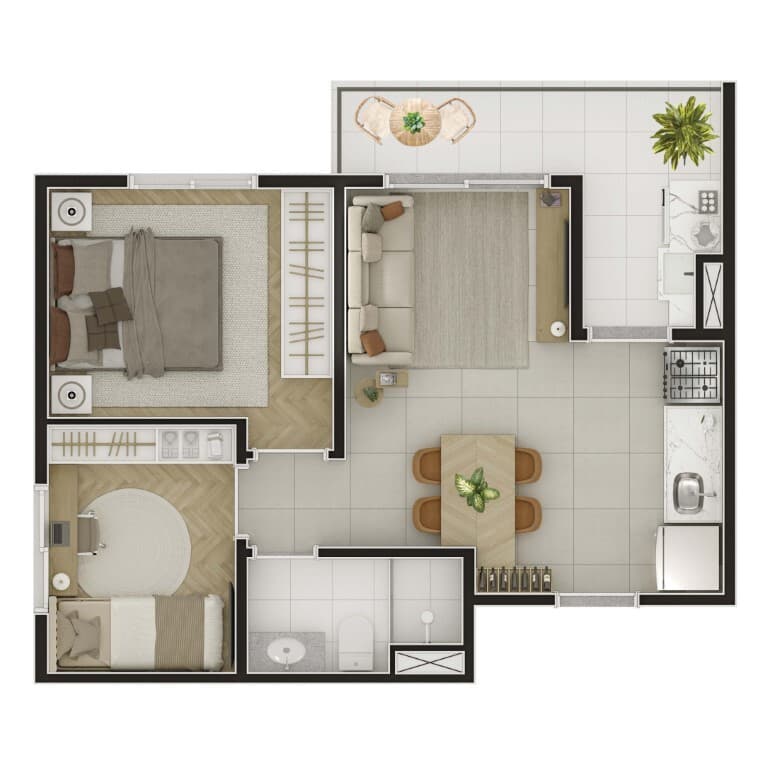 Planta 4 — Vitto Santa Cecília