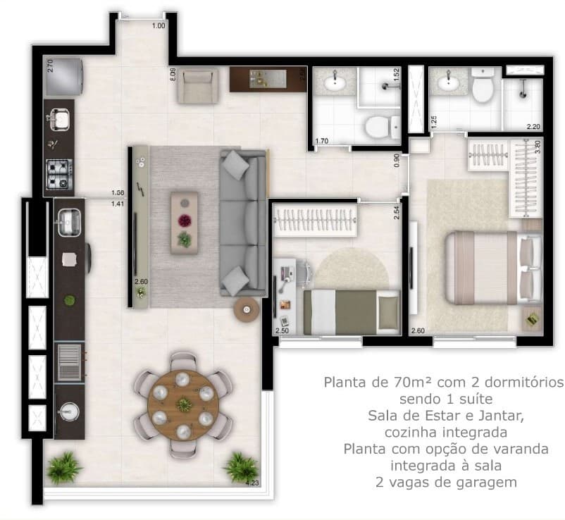 Planta 2 — Selenza Anhanguera Park