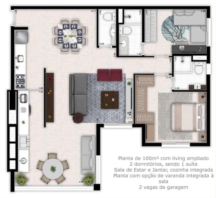 Planta 4 — Selenza Anhanguera Park