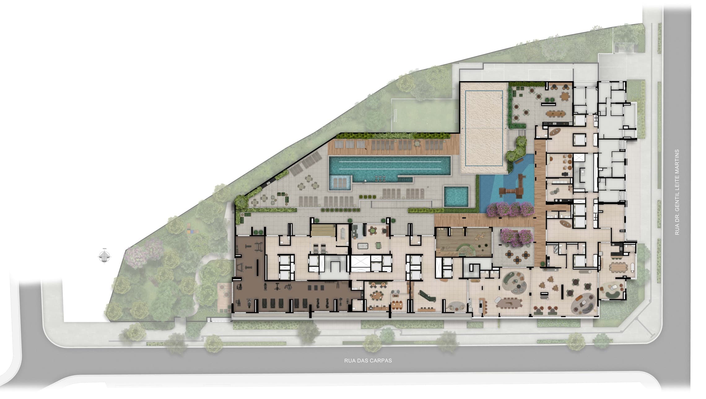 Planta 1 — Bosque Diálogo Jd. Prudência - Residencial