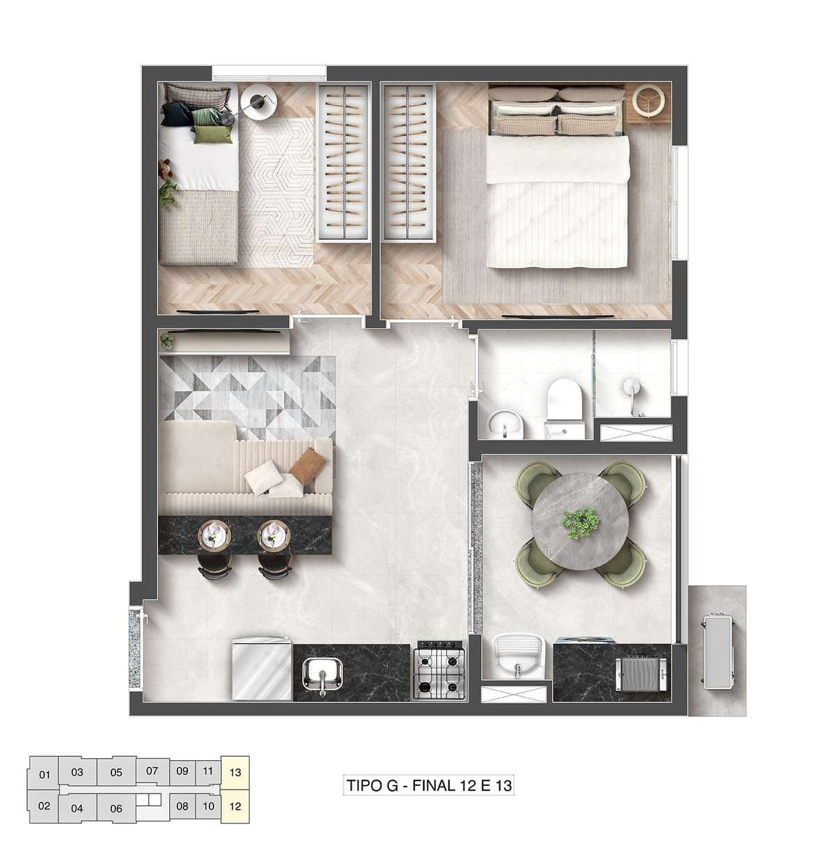 Planta 4 — Vida Nova Vila Mascote
