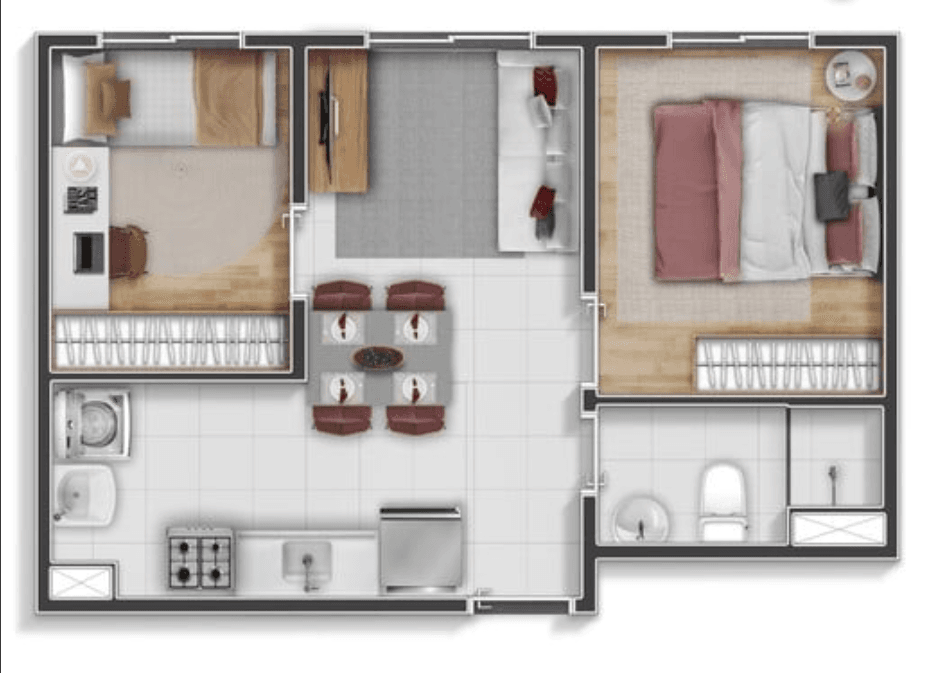 Planta 2 — Vibe Itaim - Fase 2