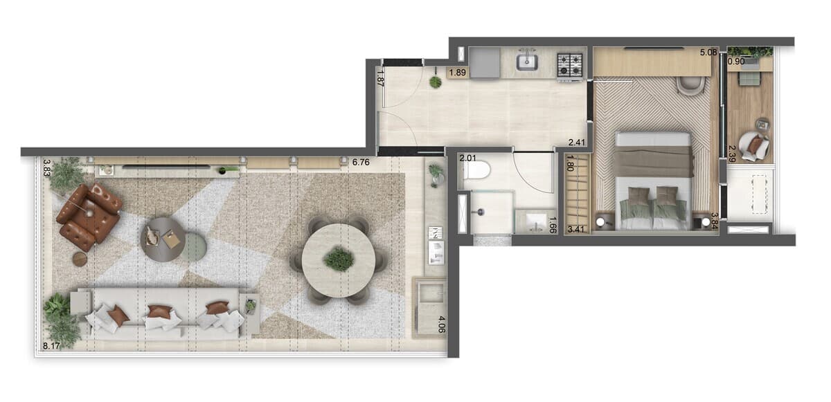 Planta 4 — Hi Vila Clementino - NR