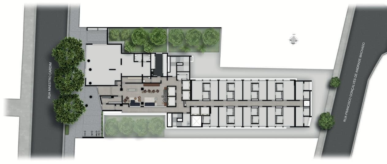 Planta 1 — Vitacon Maestro Cardim - Residencial