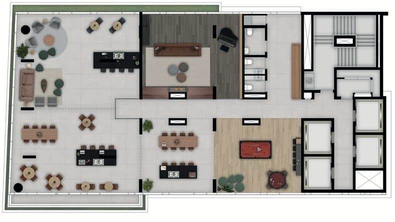 Planta 2 — Vitacon Maestro Cardim - Residencial