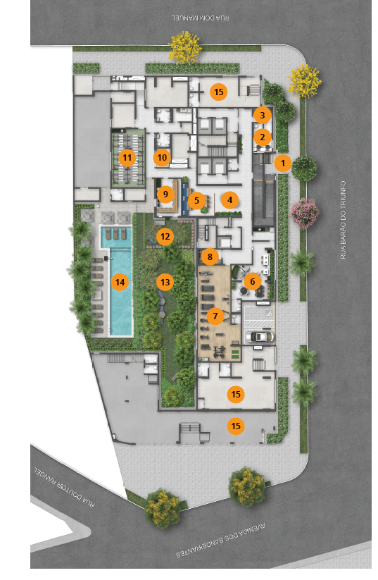 Planta 1 — Today Campo Belo - Residencial
