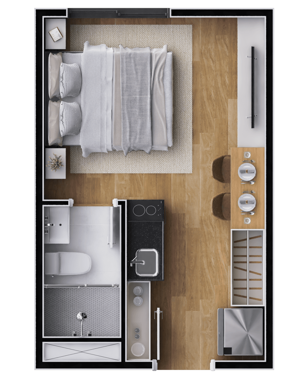 Planta 4 — Pin Barra Funda - Residencial