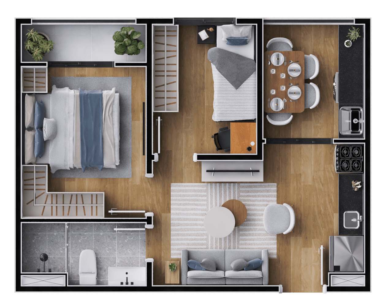 Planta 5 — Pin Barra Funda - Residencial