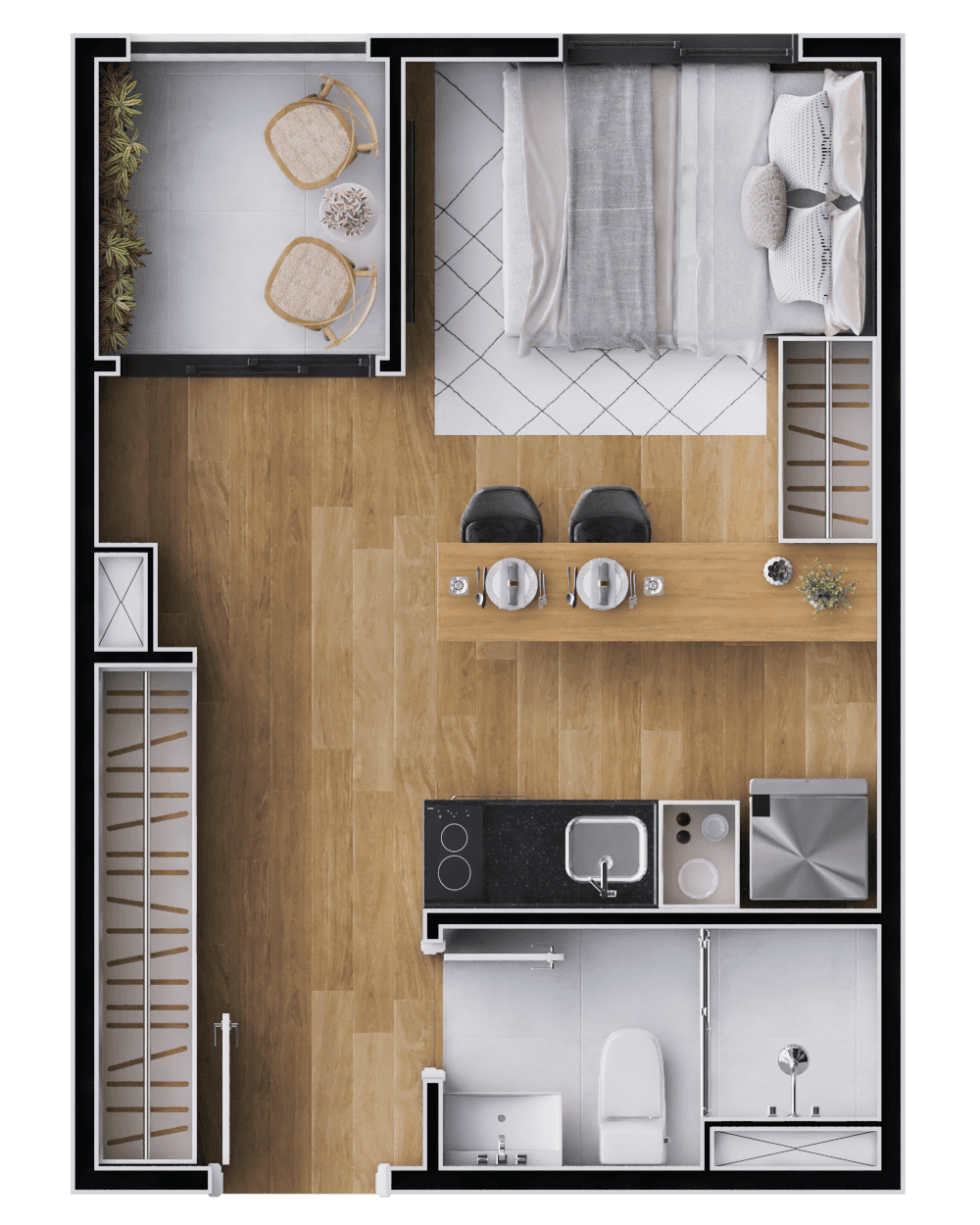 Planta 6 — Pin Barra Funda - Residencial