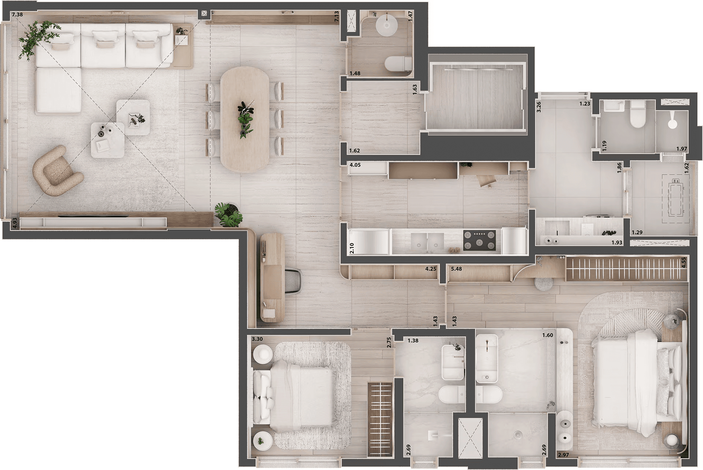 Planta 1 — Etmo Jardins