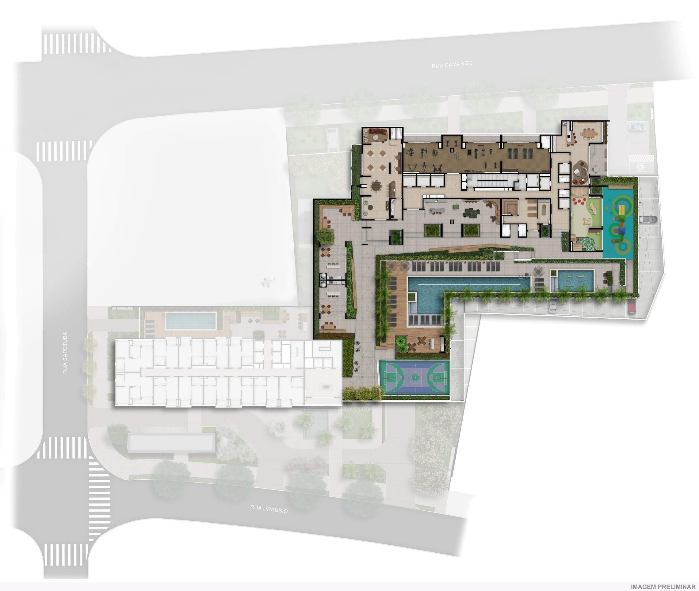 Planta 1 — BoulevarDiálogo Butantã