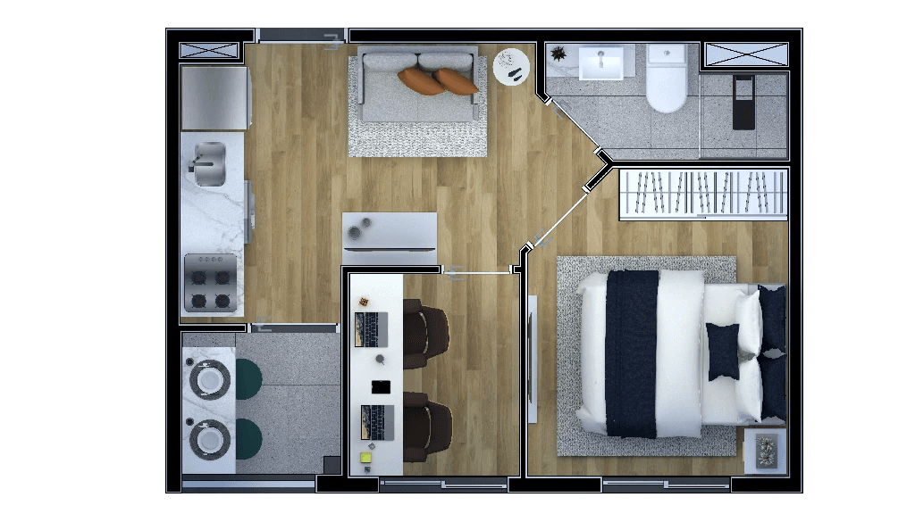 Planta 3 — Metrocasa Vila Clarice - Residencial