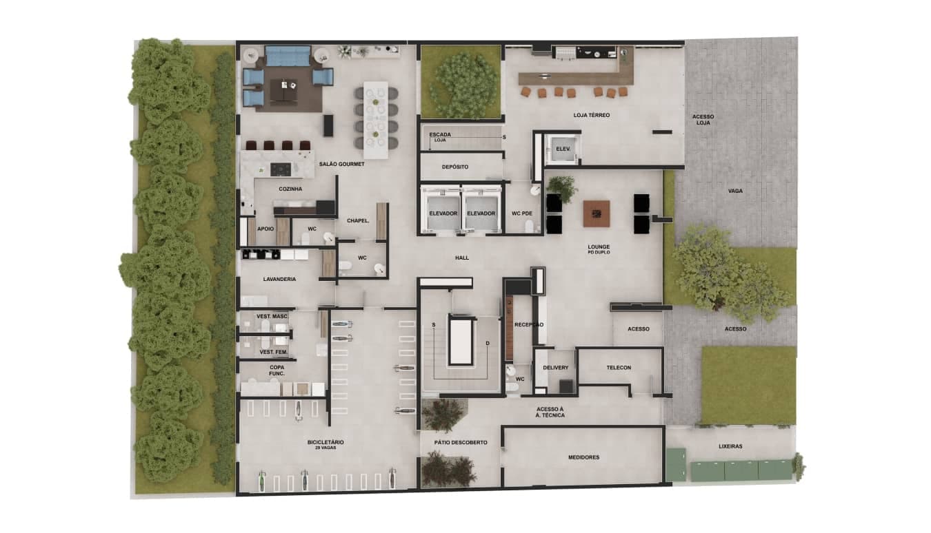Planta 4 — Enjoy Residence - Residencial