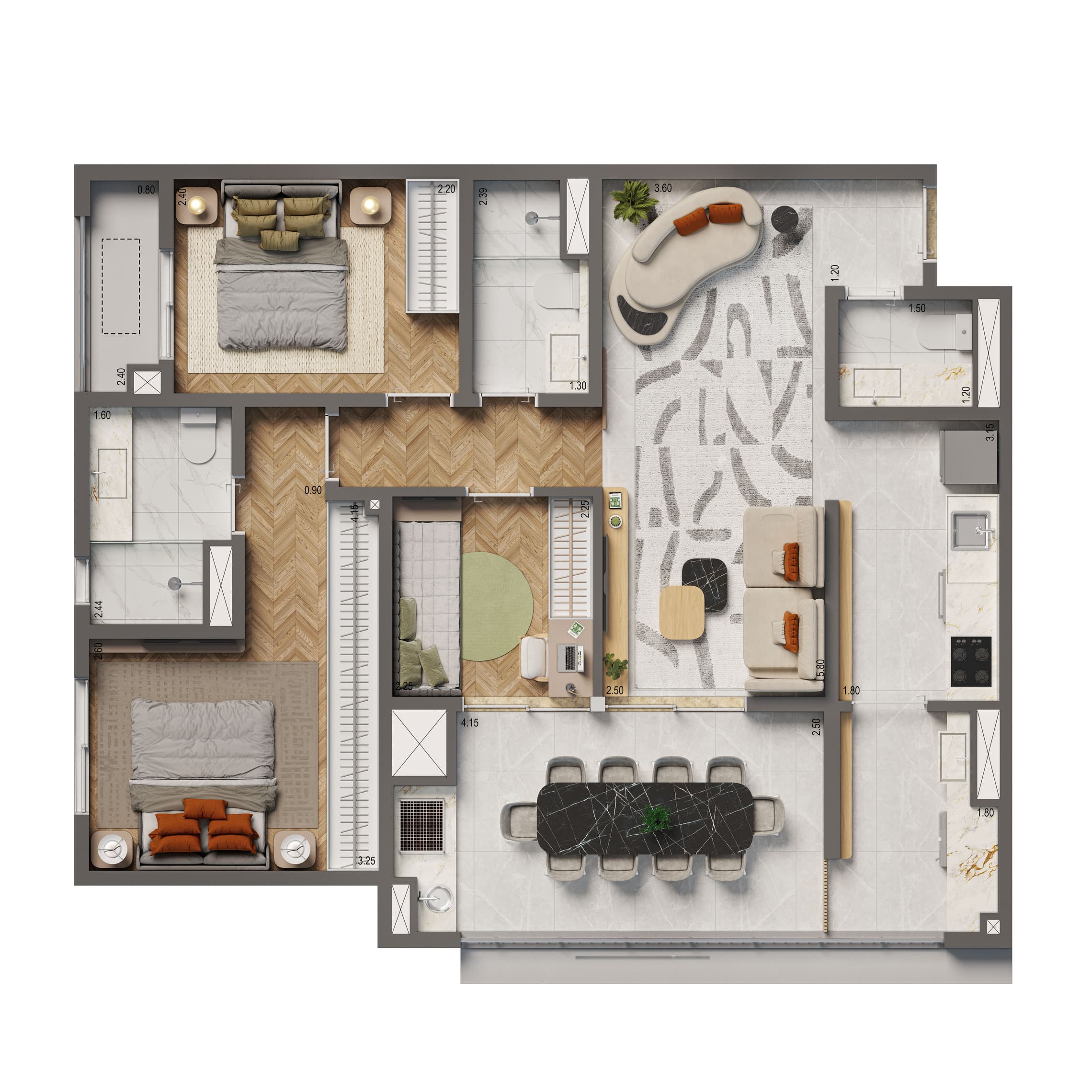 Planta 5 — High Line By Living