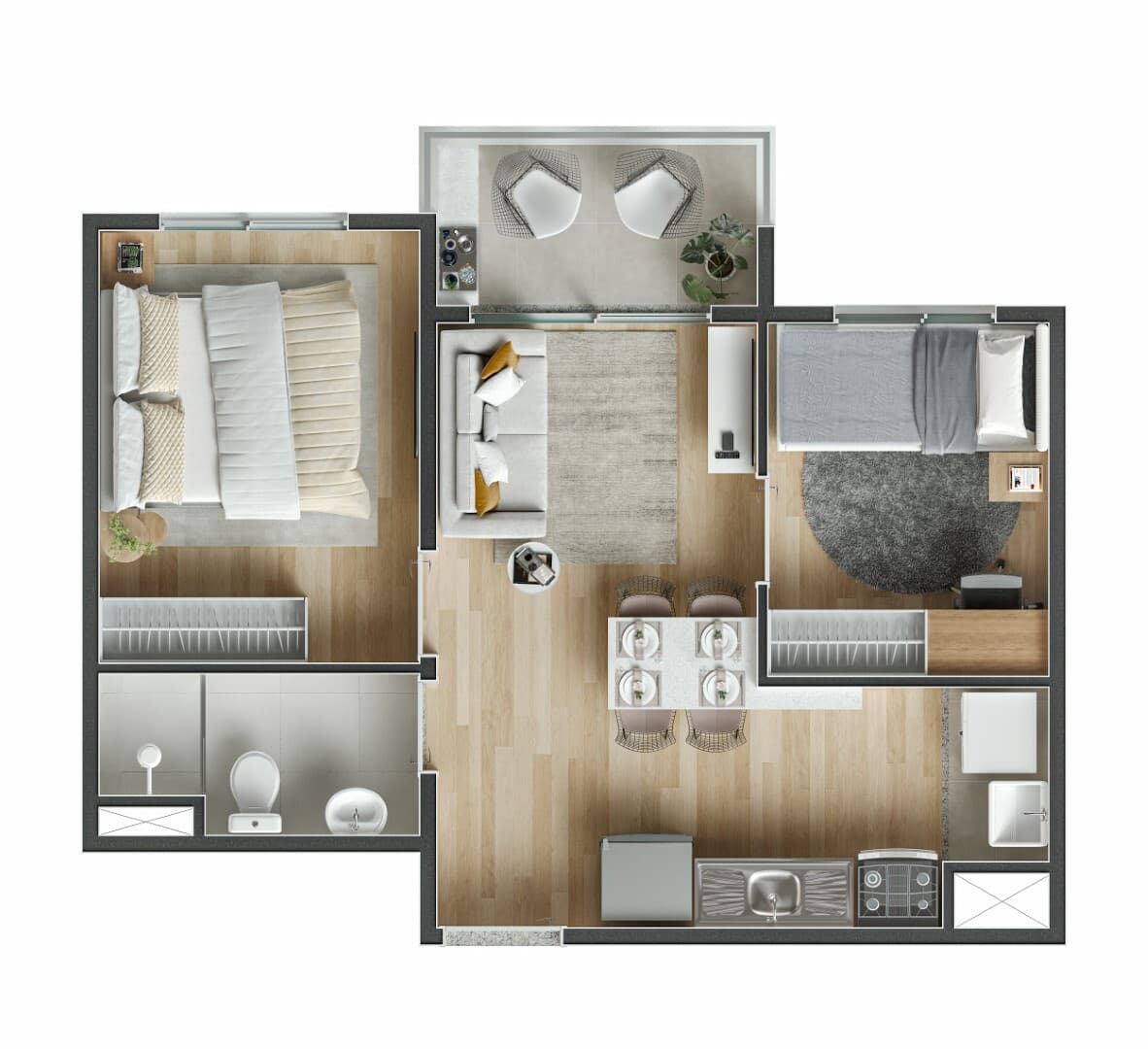 Planta 3 — Jalico Sapopemba - Residencial