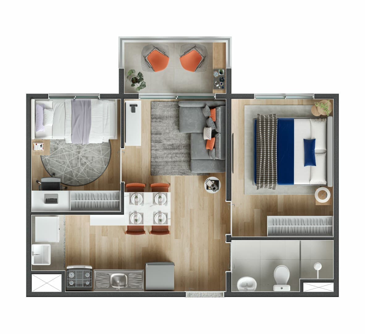 Planta 4 — Jalico Sapopemba - Residencial