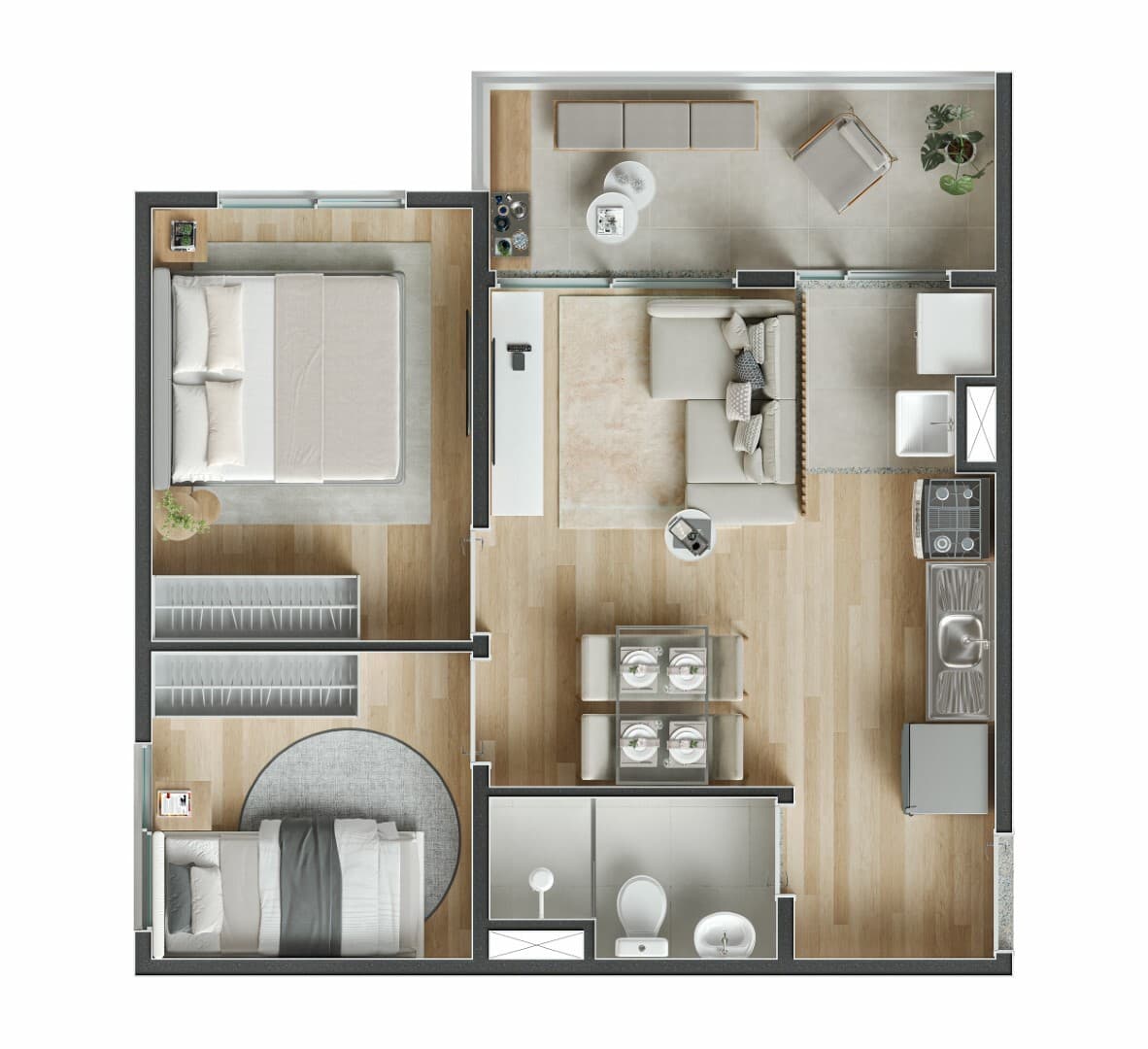 Planta 6 — Jalico Sapopemba - Residencial