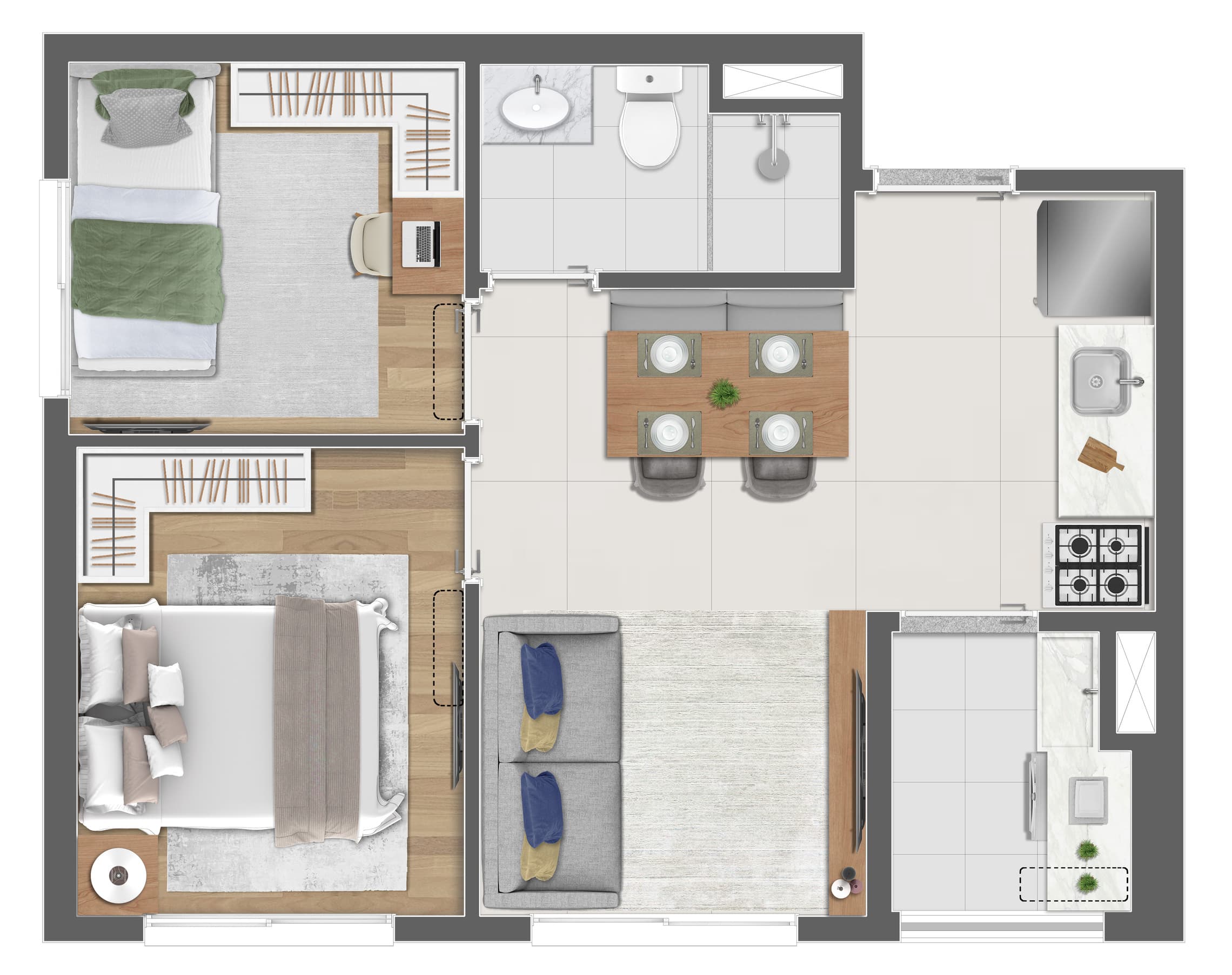 Planta 2 — Golden Life Tatuapé